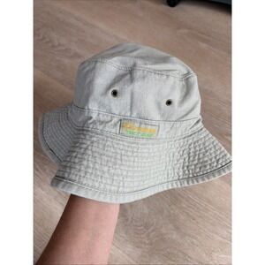 Sloggers Cotton Bucket Hat Khaki Wide Brim Sun Hat Outdoor Insect Shield Sz 57cm